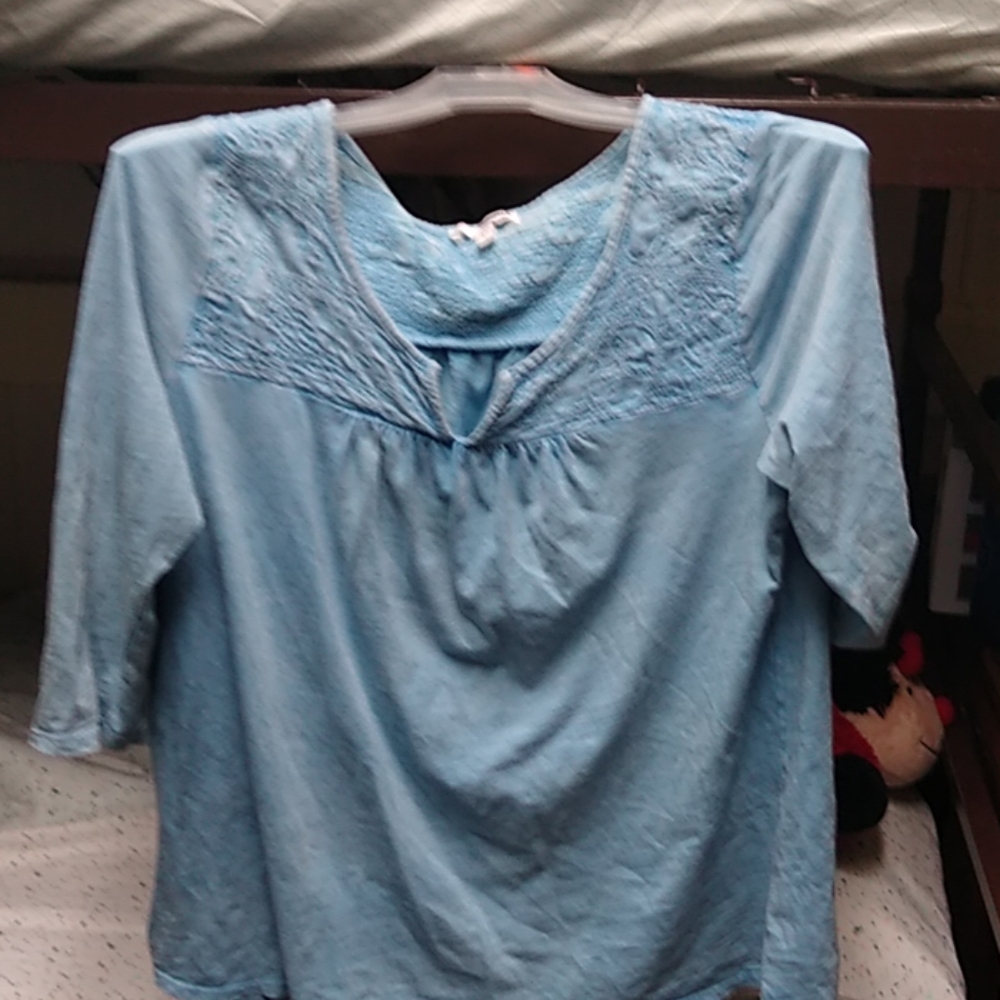 Blue blouse